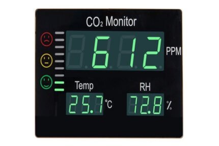 CO-2011-208 Wall Mount CO2 Monitor with temp & humidity