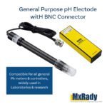 pH Electrode, Gerneral Purpose, BNC Connector, Epoxy Body Gel Filled