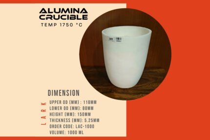 Alumina crucible 1000ml