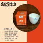 Alumina crucible 150ml