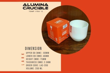 Alumina crucible 200ml