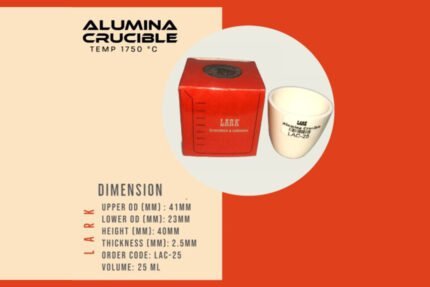 Alumina crucible 25ml