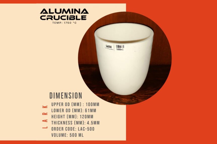 Alumina Crucible 500ml Kerroscale