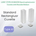 (TYPE A1) MACRO Spectrophotometer Cuvette with Rounded Bottom (Two polished windows)