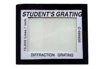 Student Grating/Diffraction Glass