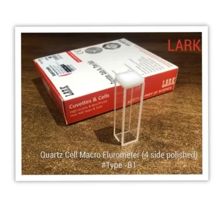 (TYPE B1) Macro Fluorescence Cuvette (Four polished windows)