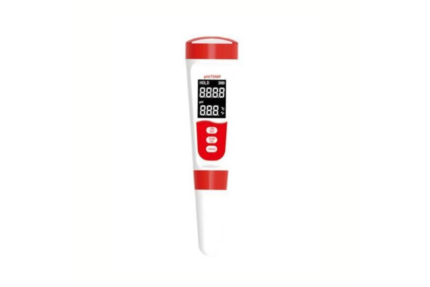 Ph & Temp Tester, 0.01 Resolutions, 3 Point Calibration